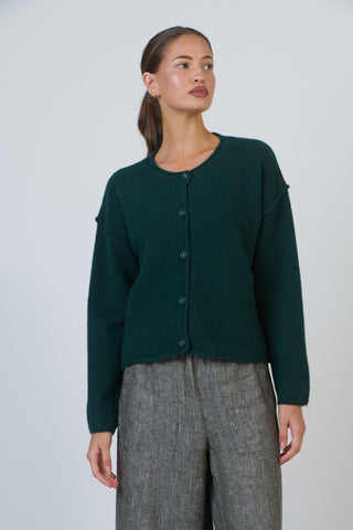 Olive Et Julie Cardigan - Swamp - Knitwear