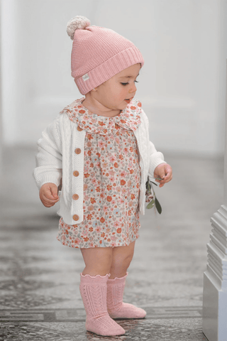 Toshi Beanie Bobby - Misty Rose | Pink Poppies