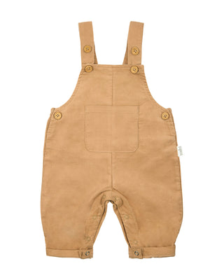 Toshi Baby Overalls Corduroy Quincy - Driftwood | Pink Poppies