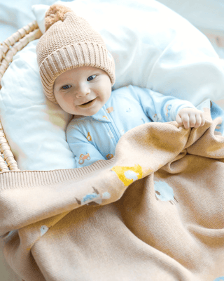 Toshi Blanket Mystical - Farm Buddies | Pink Poppies