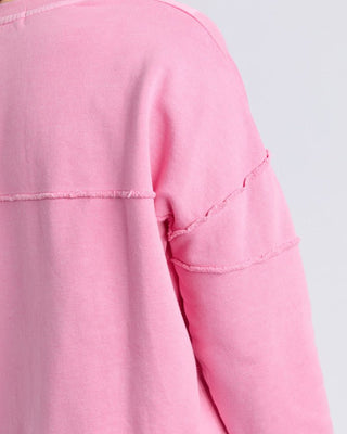 Foxwood Crew Jayne Fleece - Rose | Pink Poppies
