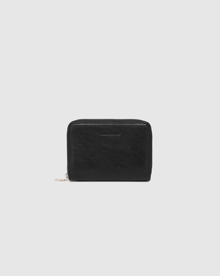 Louenhide Eden Wallet - Saddle Black | Pink Poppies