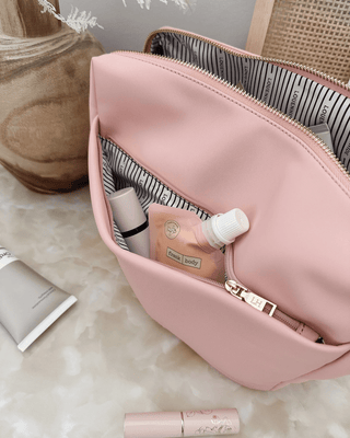 Louenhide Vanessa Cosmetic Bag - Pink | Pink Poppies