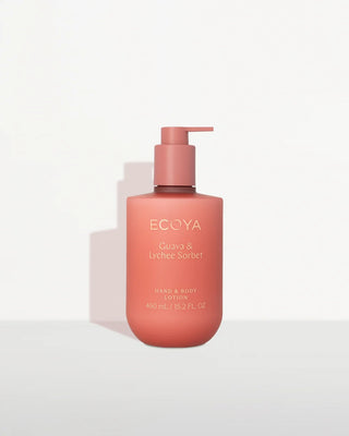 Ecoya Hand & Body Lotion (450ml) - Guava & Lychee Sorbet