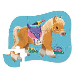 Crocodile Creek Puzzle 12pc - Pony