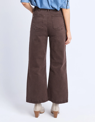 Elm Jean Delphi Front Pocket - Chocolate [sz:size 10]