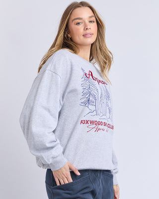 Foxwood Ski Club Crew - Grey Marle [sz:size 10]