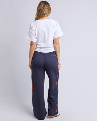 Foxwood Traveller Pant - Navy/orange [sz:size 10]
