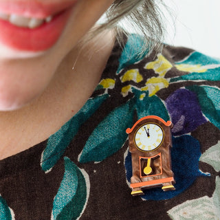 Erstwilder Brooch Mini - Clock