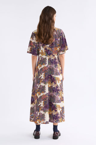 Elk Aube Dress - Lantis Print [sz:size 14]