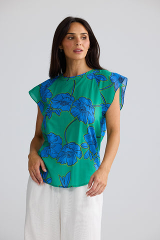 Brave&true Boulevard Top - Bloomsbury Floral [sz:small]