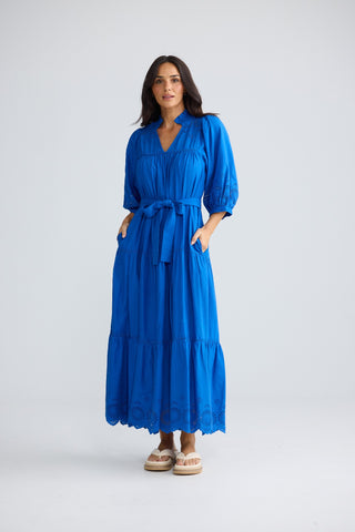 Brave&true Daytona Midi Dress - Cobalt [sz:small]