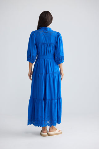Brave&true Daytona Midi Dress - Cobalt [sz:small]