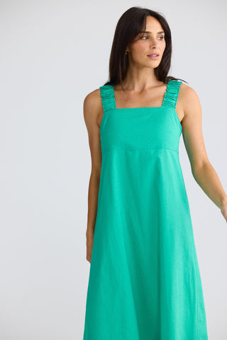 Brave&true Megan Dress - Jade [sz:xs]