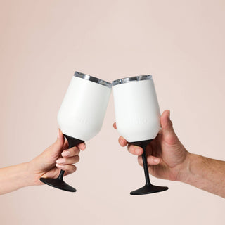 Huski Wine Tumbler - White