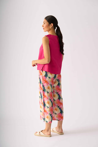 Foil Its Only Natural Pant - Flower Burst [sz:size 10]