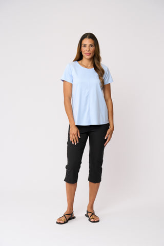 Foil Split Enz Pant - Black [sz:size 8]