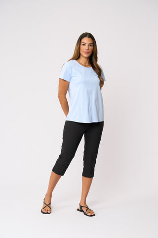Foil Split Enz Pant - Black [sz:size 8]
