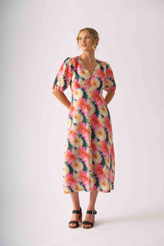 Foil Empire-ly Yours Dress - Flower Burst [sz:size 12]