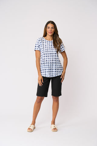 Foil Tee-rific Short - Black [sz:size 8]