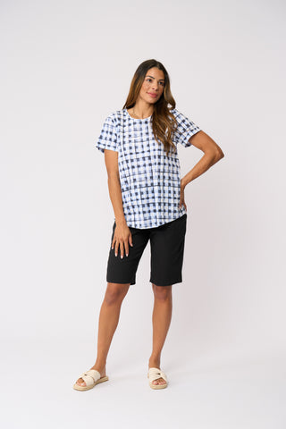 Foil Tee-rific Short - Black [sz:size 8]