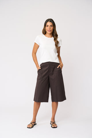 Foil High Flying Culotte - Sable [sz:size 10]