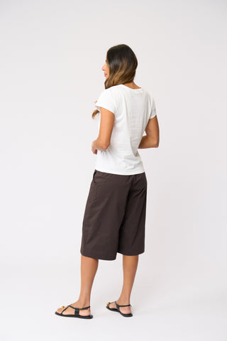 Foil High Flying Culotte - Sable [sz:size 10]