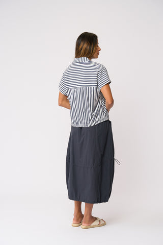 Foil Fresh Pick Shirt - Navy Stripe [sz:size 10]