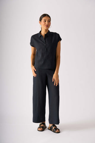 Foil Pocket Rocket Top - True Navy [sz:size 10]