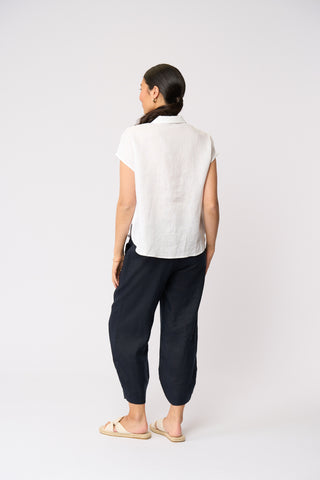 Foil Pocket Rocket Top - White [sz:size 8]