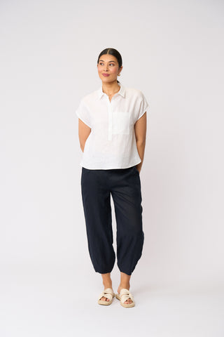 Foil Pocket Rocket Top - White [sz:size 8]