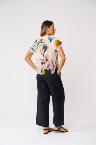 Foil Top Rank Pant - True Navy [sz:size 8]