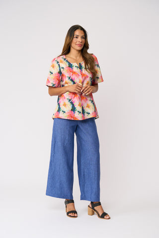 Foil Enchanting Top - Flower Burst [sz:size 10]
