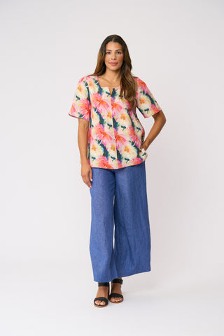 Foil Enchanting Top - Flower Burst [sz:size 10]