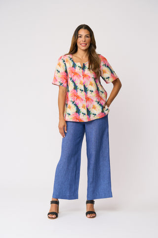 Foil Enchanting Top - Flower Burst [sz:size 10]