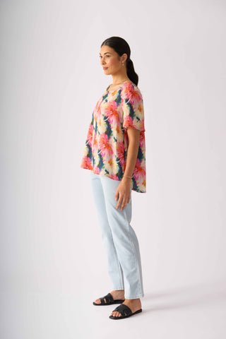 Foil Enchanting Top - Flower Burst [sz:size 10]