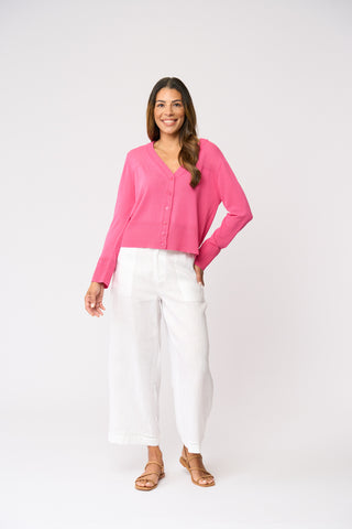 Foil Top Rank Pant - White [sz:size 8]