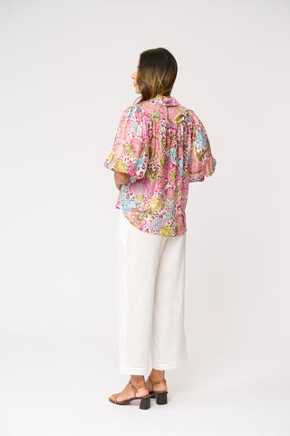 Foil Bubble Trouble Blouse - Bohemia [sz:size 12]