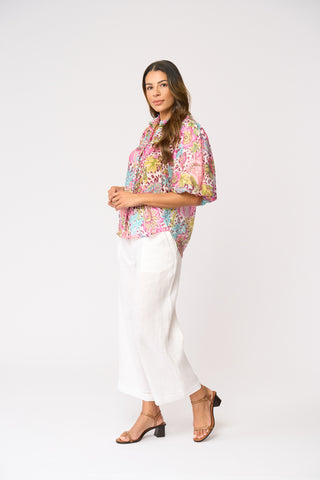 Foil Bubble Trouble Blouse - Bohemia [sz:size 12]