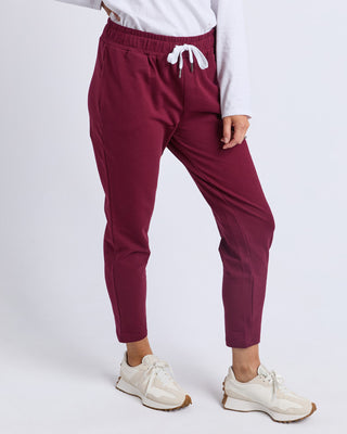 Elm Pant Lobby - Plum [sz:size 8]