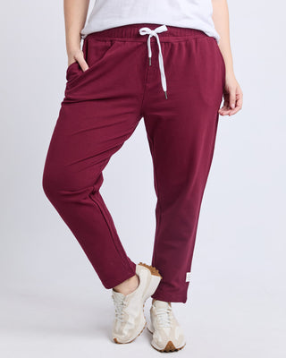 Elm Pant Lobby - Plum [sz:size 8]