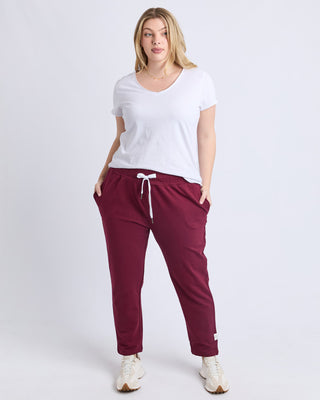 Elm Pant Lobby - Plum [sz:size 8]