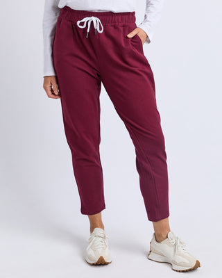 Elm Pant Lobby - Plum [sz:size 8]