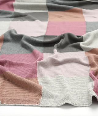 Nana Huchy Patchwork Baby Blanket -  Lilac