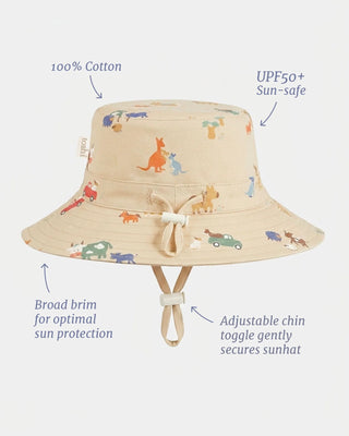 Toshi Sunhat Oz - Station Hands [sz:baby Hat Sml 8-24months]