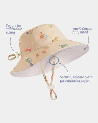 Toshi Sunhat Oz - Station Hands [sz:baby Hat Sml 8-24months]