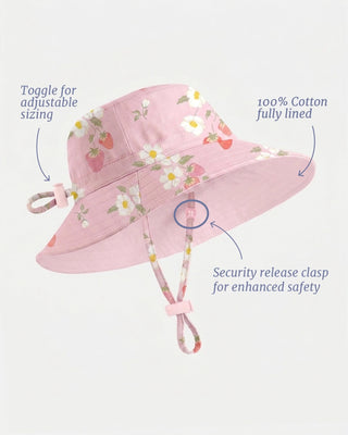 Toshi Sunhat Fields - Blossom [sz:baby Hat Med 2years +]
