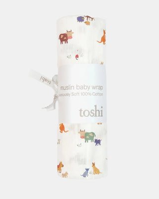 Toshi Wrap Muslin - Arcadia Station Hands