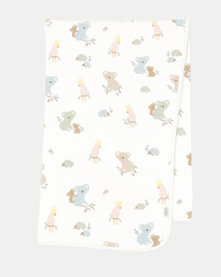 Toshi Wrap Knit - Arcadia Gumnut Babies Cloud