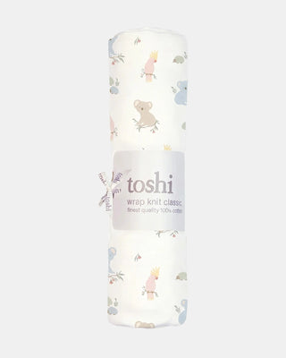 Toshi Wrap Knit - Arcadia Gumnut Babies Cloud